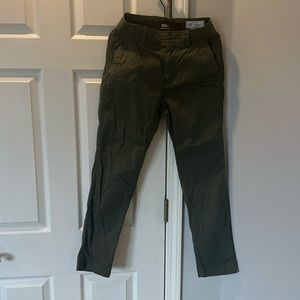 Olive Green Gap Chino Pants 00